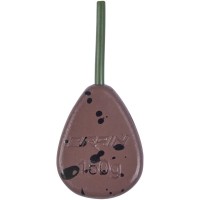 Грузило Brain In-Line Flat Lead 150g 2шт/уп Brown (1858.32.21)