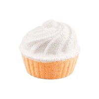 Бомбочка для ванни AquaShine Rainbow Кекс Бананова насолода 130 г (4820240940159)