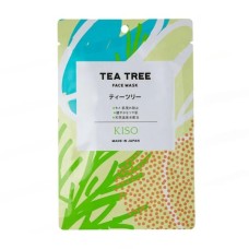 Маска для обличчя Kiso Care Tea Tree Face Mask (4580050290829) Маска для обличчя Kiso Care Tea Tree Face Mask (4580050290829)