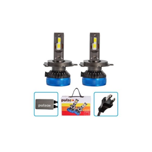 Автолампа PULSO LED-chips 3570 CSP/9-30V/2*65W/13000Lm/6000k (LC3-H4)