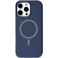 Чохол до мобільного телефона BeCover FIBRA Silicone OmniMag Apple iPhone 16 Pro Max Deep Blue (716235)