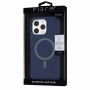 Чохол до мобільного телефона BeCover FIBRA Silicone OmniMag Apple iPhone 16 Pro Max Deep Blue (716235)