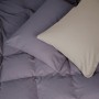 Постільна білизна MirSon 004-001 Cappuchino/Ash grey Фланель 2 x 160 x 220 Сімейний Євро (2200009658501)