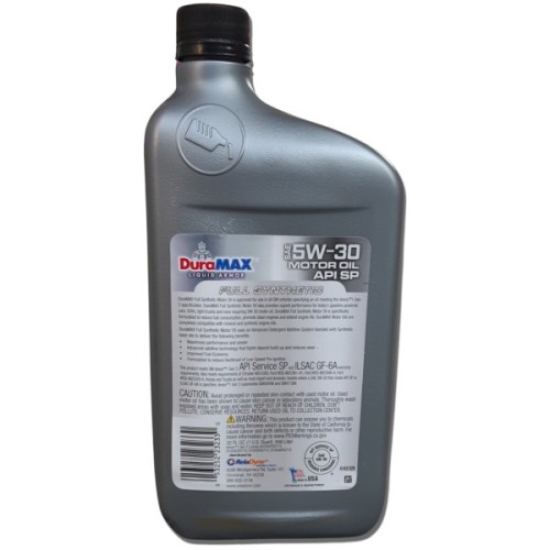 Моторна олива Duramax 5W30 FULL SYNTHETIC, 0,946 л