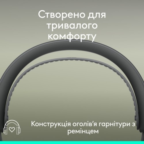 Навушники Logitech Zone Wireless 2 ES Busines Graphite (981-001498)