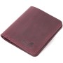 Портмоне Shvigel Шкіряне Бордове (16604)