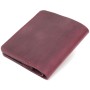 Портмоне Shvigel Шкіряне Бордове (16604)