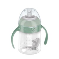 Поїльник-непроливайка Lovi з трубочкою та обтяжувачем 150 мл - зелена (35/364)