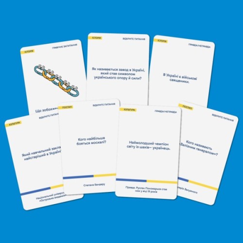 Настільна гра Orner Розмовна гра "Шевченко питає. Гра про Україну" (1909)