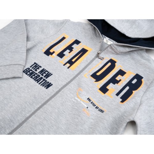 Спортивний костюм дитячий Breeze LEADER (14641-158-gray)