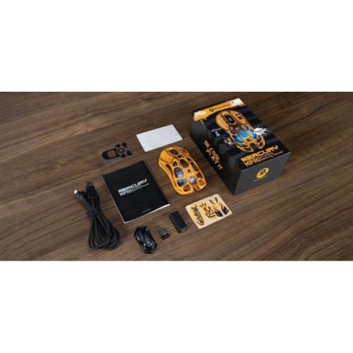 Мишка GravaStar Mercury M1 Pro Wireless/Bluetoot/USB Yellow (GSM1PRO_YLW)