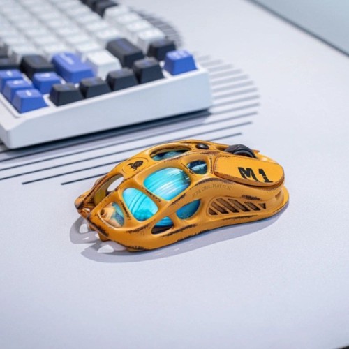 Мишка GravaStar Mercury M1 Pro Wireless/Bluetoot/USB Yellow (GSM1PRO_YLW)