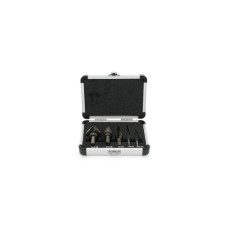 Набір свердл YOSO ступінчастих, крокових Premium black HSS1/4-1-3/8"; 3/16-7/8"; 1/4-3/4"; 1/8-1/2"; 3/16-1/2” , м (YT28262)