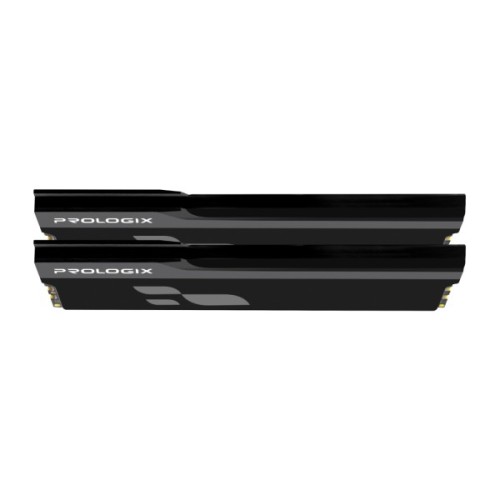 Модуль пам'яті для комп'ютера DDR4 32GB (2x16GB) 3200 MHz Onyx Black Prologix (PRO32GB3200YB4K)