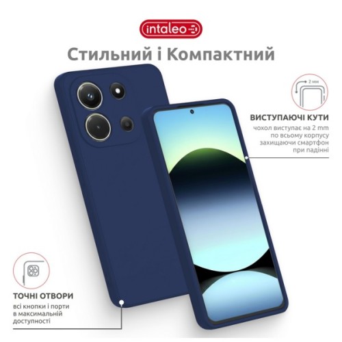 Чохол до мобільного телефона Intaleo SoftShell Moto G15/G15 Power Blue (1283126632334)