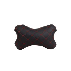 Подушка EVAtech ECO 27х16 см чорна з червоною ниткою (SPCRBR)