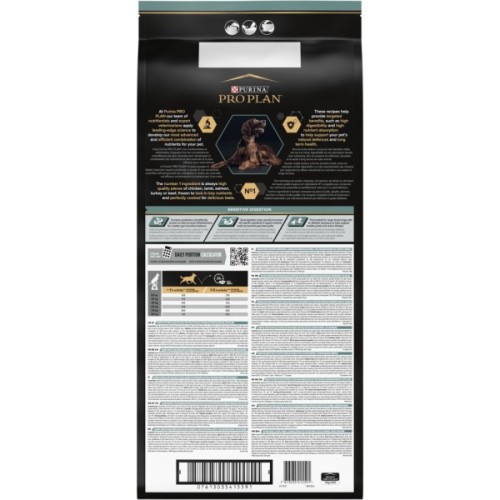 Сухий корм для собак Purina Pro Plan Large Athletic Adult 2+ Sensitive Digestion Для великих порід атлетичної статури З ягням 14 кг (7613035415591)