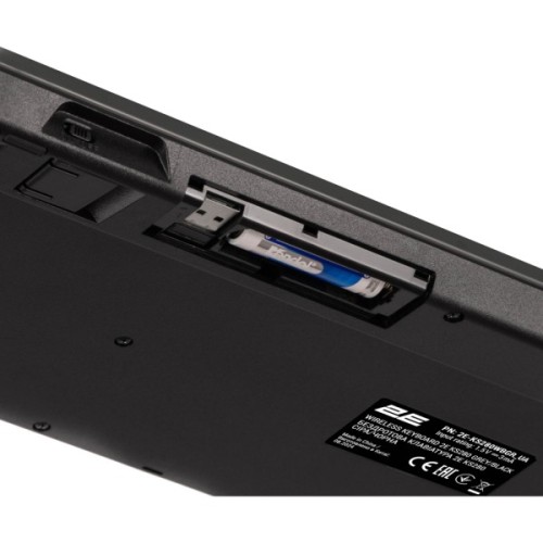 Клавіатура 2E KS280 Wireless/Bluetooth Black-Gray (2E-KS280WBGR_UA)