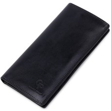 Портмоне Grande Pelle Шкіряне унісекс Синє (11556)