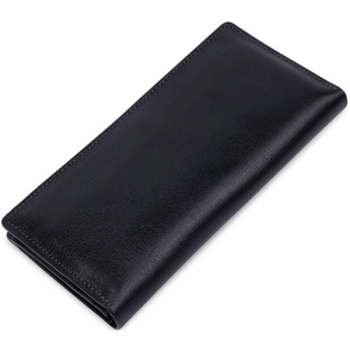 Портмоне Grande Pelle Шкіряне унісекс Синє (11556)