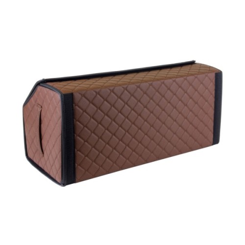 Сумка-органайзер EVAtech ECO L 30x30x65 см коричнева з коричневою ниткою (EHECELZZBB)