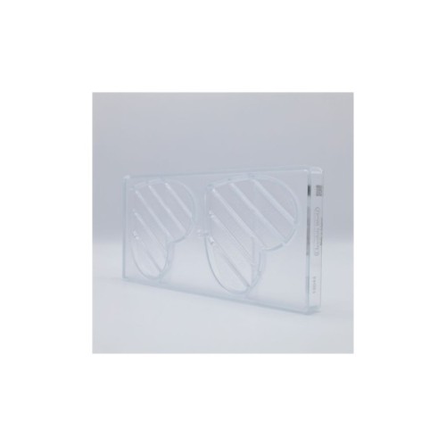 Форма для шоколаду Chocolate World серія "Valentine" Плитка серце 100 г (12044 CW)