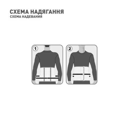 Бандаж MedTextile Бандаж лікувально-профілактичний еластичний, розмір M (4820137290688)