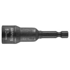 Торцева головка Graphite ударна з магнітом, 13 мм, сталь S2 (56H553)