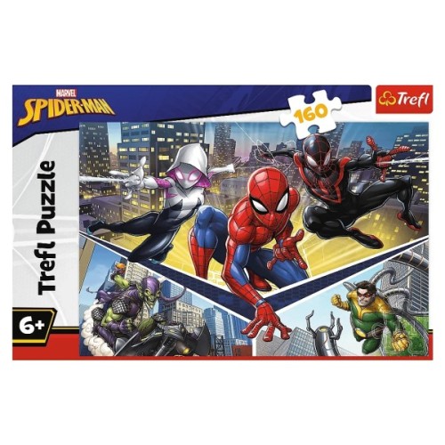 Пазл Trefl Spiderman Сила людини-павука 160 елементів (5900511154221)