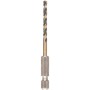 Свердло DeWALT по металу EXTREME IMPACT Black&Gold, HSS-G, 3,5 х 76 х 28,5 мм, 1 шт. (DT20603)
