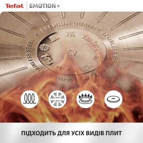 Сковорода Tefal Emotion+ 20см чорний (E3270244)