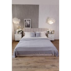 Плед Прованс COTTON сірий 50% бавовна 50 % акрил 200 х 220 см (040381)