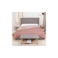 Покривало Viluta стьобане двустороннє Дует Рожевий кварц 140х210 (duet_rkvarc_210x140)