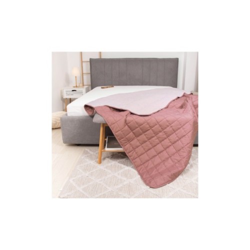 Покривало Viluta стьобане двустороннє Дует Рожевий кварц 140х210 (duet_rkvarc_210x140)