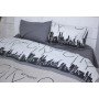 Постільна білизна MirSon Бязь Premium 17-0498 Wonderful 143x210х2 (2200003501285)