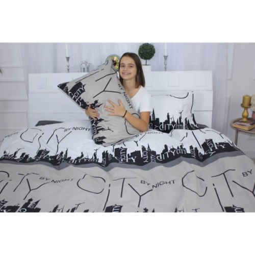 Постільна білизна MirSon Бязь Premium 17-0498 Wonderful 143x210х2 (2200003501285)