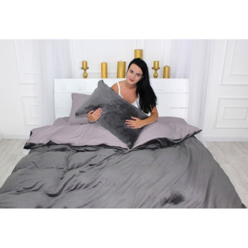 Постільна білизна MirSon Велюр Winter Delicate 28-0098 Fusto 200х220 (2200004047645)