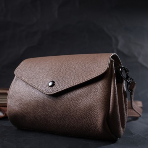 Сумка Vintage Компактна шкіряна жіноча (22256)