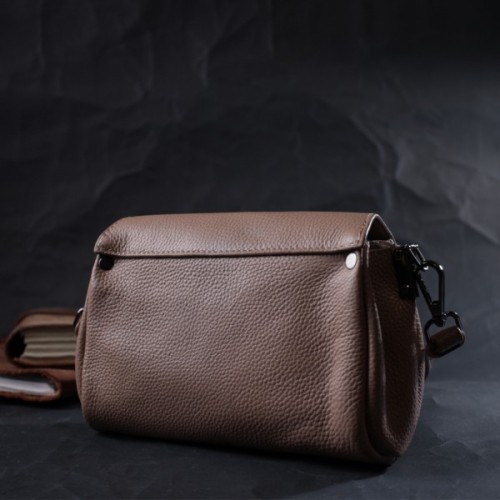 Сумка Vintage Компактна шкіряна жіноча (22256)