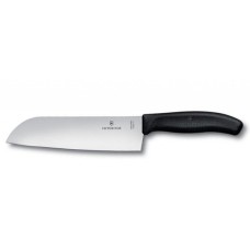 Кухонний ніж Victorinox SwissClassic сантоку 17 см, черный (6.8503.17B)
