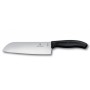 Кухонний ніж Victorinox SwissClassic сантоку 17 см, черный (6.8503.17B)