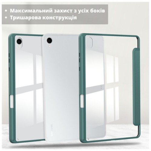 Чохол до планшета BeCover Soft Edge TPU Samsung Galaxy Tab S11 (SM-X730/X736) 11.0" Dark Green (715577)