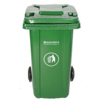 Контейнер для сміття Домівка 120L-B Зелений 120 л (000033127)