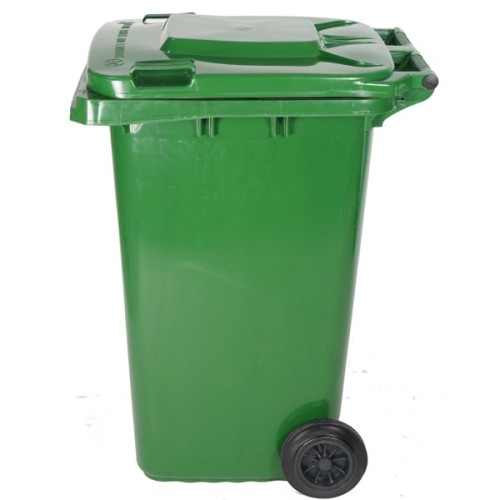 Контейнер для сміття Домівка 120L-B Зелений 120 л (000033127)