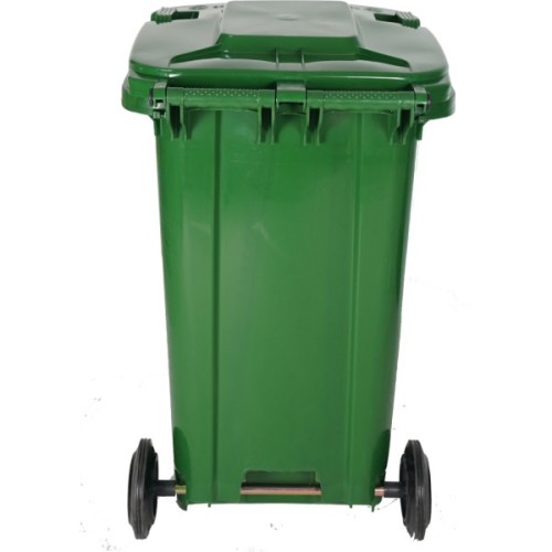 Контейнер для сміття Домівка 120L-B Зелений 120 л (000033127)