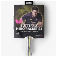 Ракетка для настільного тенісу Butterfly HERO Racket S4 Kristian Karlsson (6251740002) (932287)