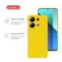 Чохол до мобільного телефона Intaleo Silicone Xiaomi Redmi Note 13 4G Yellow (1283126601057)