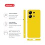 Чохол до мобільного телефона Intaleo Silicone Xiaomi Redmi Note 13 4G Yellow (1283126601057)