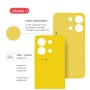 Чохол до мобільного телефона Intaleo Silicone Xiaomi Redmi Note 13 4G Yellow (1283126601057)