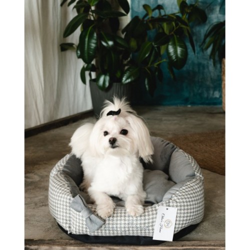 Лежак для тварин Chloe's Home Берлін S сірий (CLH5569)